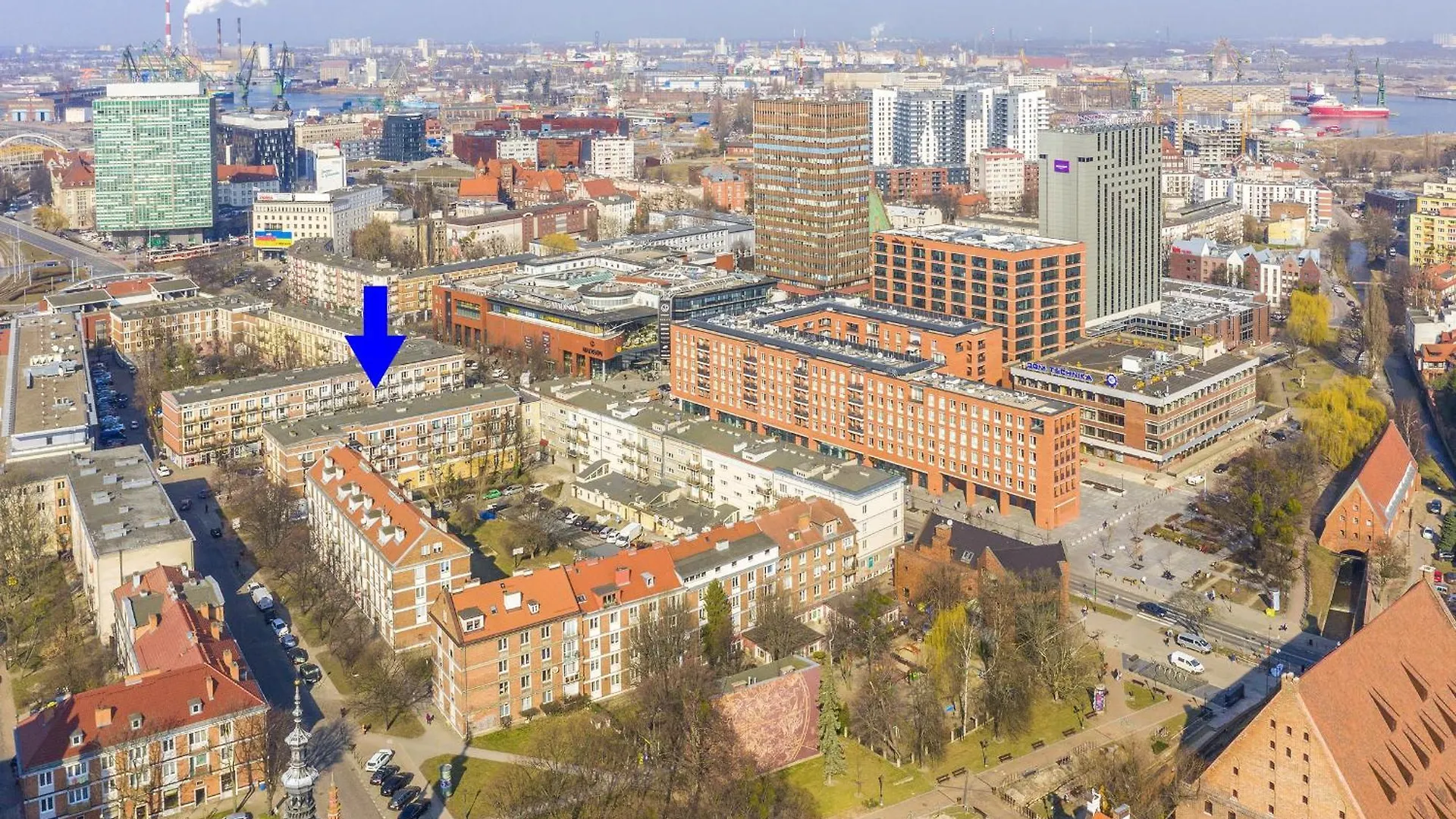 Apartamenty Przytulne Z Balkonem, 150M Od Dworca Gdansk Glowny 0*,  פולין