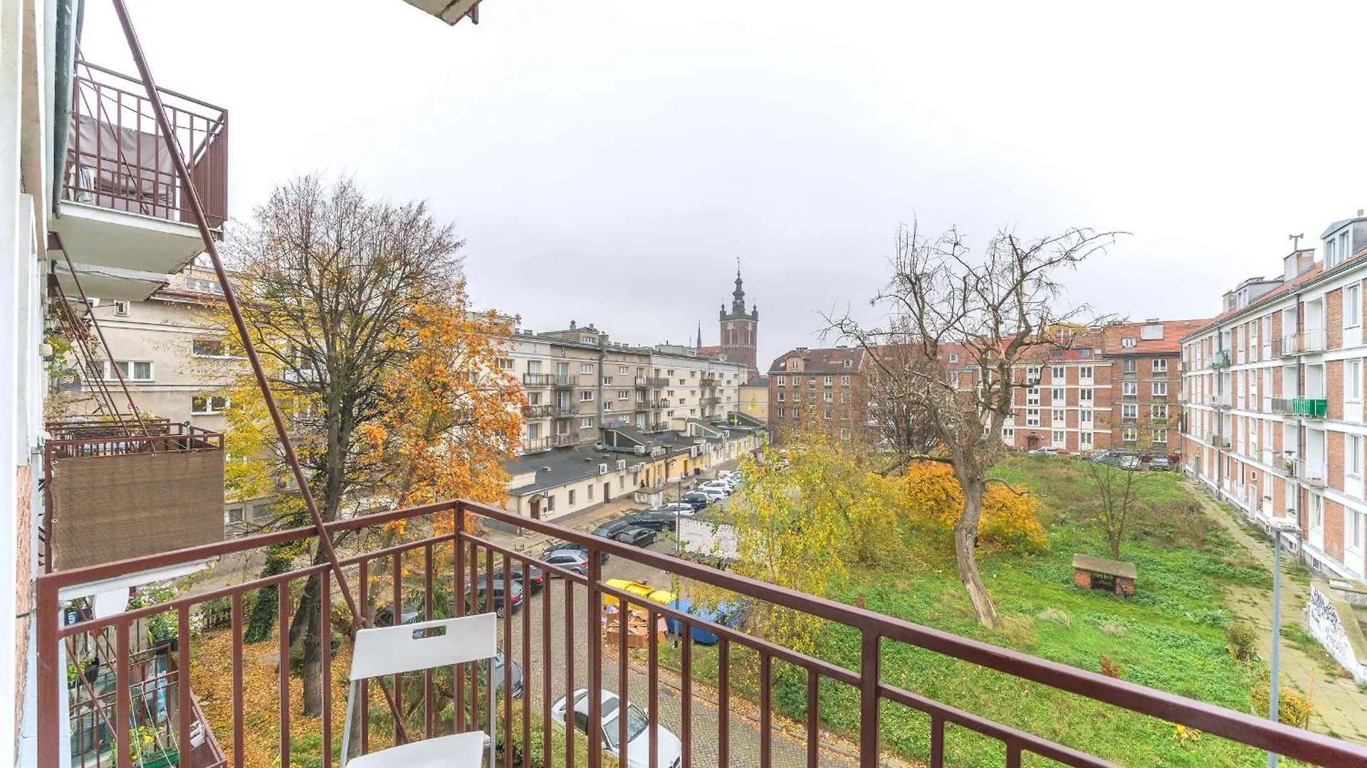 Apartamenty Przytulne Z Balkonem, 150M Od Dworca Gdansk Glowny פולין